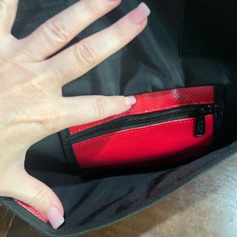 Manhattan Portage Red Crossbody Messenger Bag